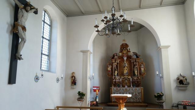 in der Muttergotteskapelle in Oberroth, sie wird 1275 erstmals erwähnt