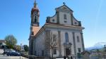 die mächtige Barockkirche in Ruswil, erbaut 1783, ist ein Bau von nationaler Bedeutung