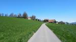 vor uns taucht die St. Katharina Kapelle auf