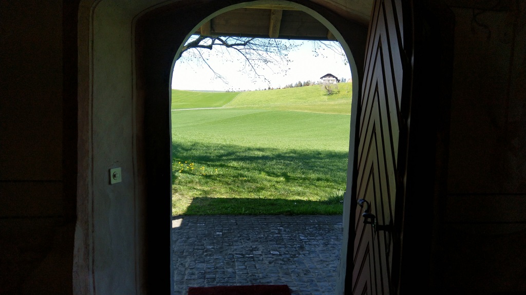 so ein Anblick hat man wenn man diese schöne Kapelle verlässt