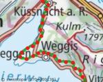 Waldstätterweg Etappe 8 Vitznau - Küssnacht am Rigi 18.4.2022