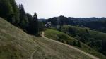 Blick zurück zur sehr schön gelegenen Lüderenalp