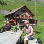 eine kleine Erfrischung auf der Musenalp