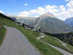 mit Blick auf den Piz S-chalambert erreichen wir Vnà