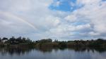 ...dem Küstensee Lago di Sabaudia, wenige Meter hinter der Küste des Tyrrhenischen Meer