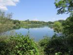 mitten im Naturpark erreichen wir den Lago di Giulianello der unter Naturschutz steht