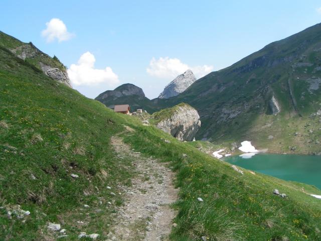 Spilauersee mit Alphütte 1897 m.ü.M.