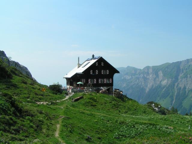 die Lidernen Hütte 1727 m.ü.M.