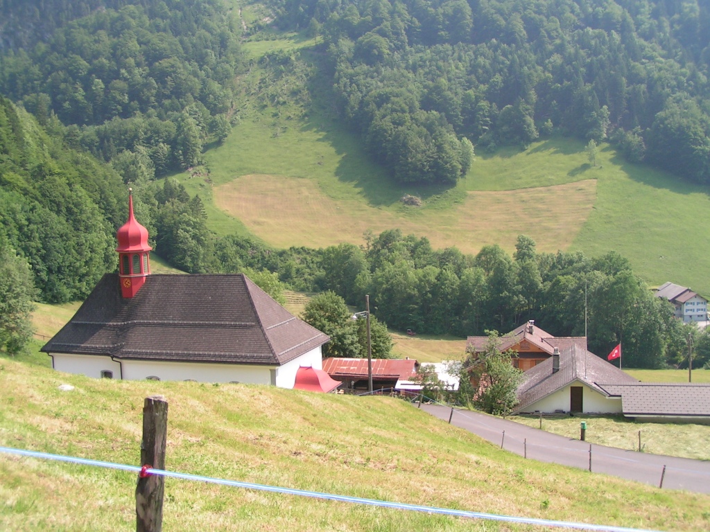 Riemenstalden von oben