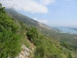 anstelle hier oben zu wandern, gibt es die einfache Route in der Ebene, auch sie führt nach Monte San Biagio