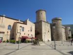 direkt beim Castello Baronale geniessen wir bevor wir starten, noch einen Kaffee