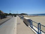 an der schönen Strandpromenade entlang, laufen wir Richtung Gianola