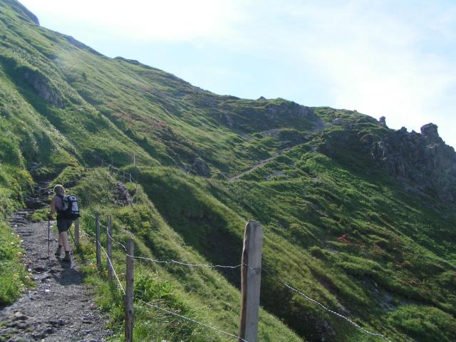 Aufstieg zum Chinzig Chulm