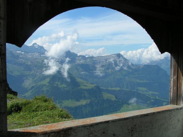 Aussicht von der Kapelle aus