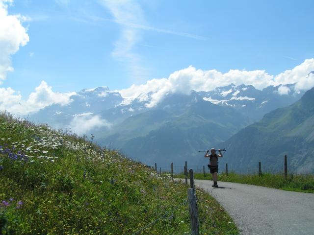auf dem Schächentaler Höhenweg