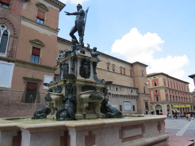 der grosse und sehr schöne Neptunbrunnen