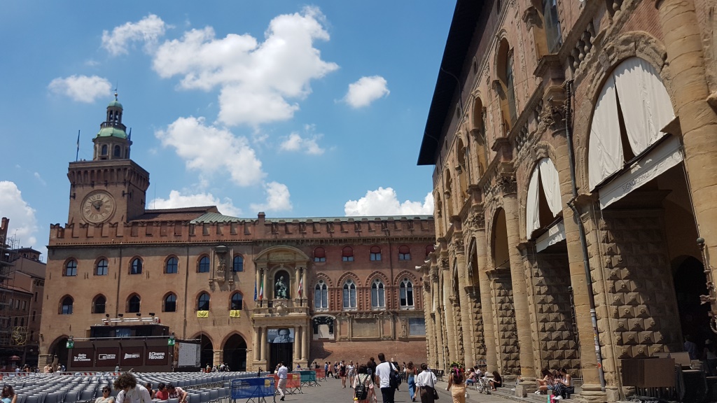 Bologna haben wir schon besucht als wir den Trans-Apennin "Götterweg" Via degli Dei erwandert haben