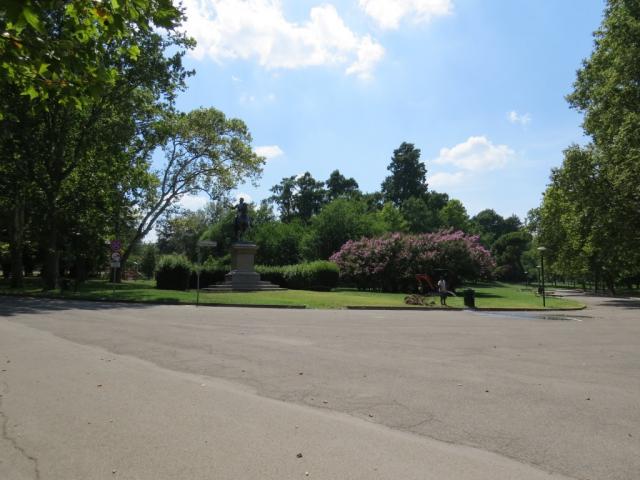 der Camino di Sant' Antonio durchquert die riesige Parkanlage Giardini Margherita