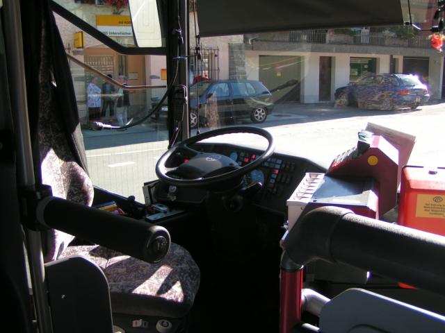 wo bleibt der Fahrer ?