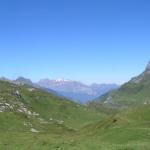 Blick vom Klausenpass, im Hintergrund der Urirotstock