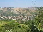 vom Dorfplatz aus, hat man eine schöne Aussicht auf Borgo Tossignano und auf den Weg vom Vortag