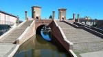 die 1634 erbaute Trepponti Brücke ist die berühmteste Brücke Comacchios