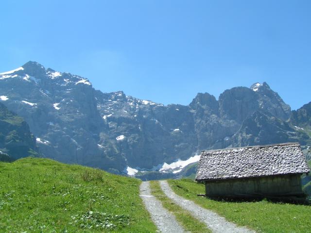 das Brunnital mit der Ruchenwand