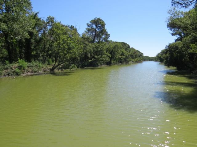 ...oder Kanäle. Hier sind wir beim Canale Fossatone