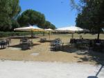 bei der Bar im Parco Urbano Mausoleo di Teodorico legen wir eine Pause ein