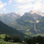 Blick von Haldi aus Richtung Erstfeldertal mit Hoch Geissberg und Jakobiger