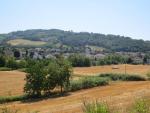 die Via Romea führt nicht durch das Dorf Fratta Terme vorbei, sondern rechts an ihr vorbei