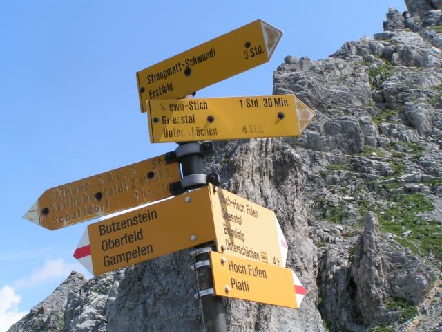 Bälmeter Grätli 2252 m.ü.M.