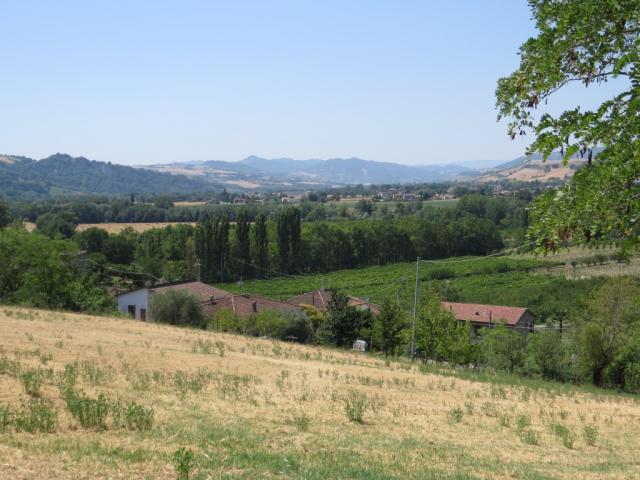 ...in das Tal hinunter