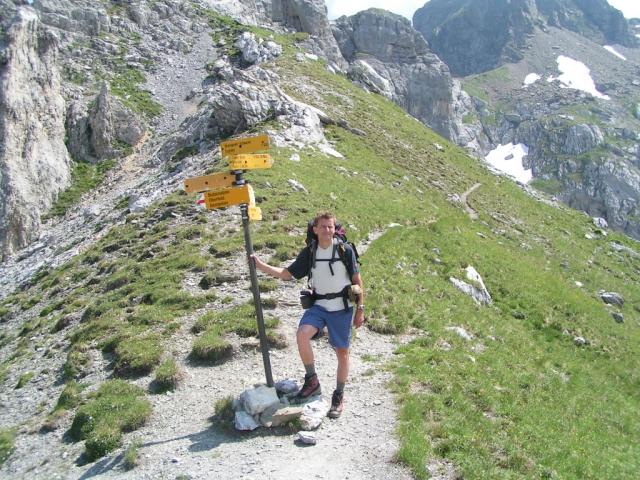 Franco auf dem Bälmeter Grätli