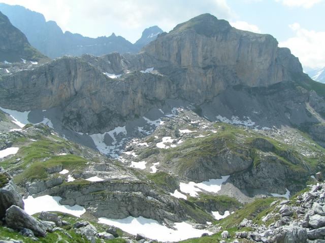 überall noch Schnee