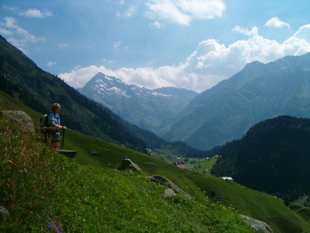 Maderanertal, Golzern im Hintergund Gross Düssi