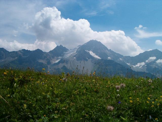 Blick zum Oberalpstock