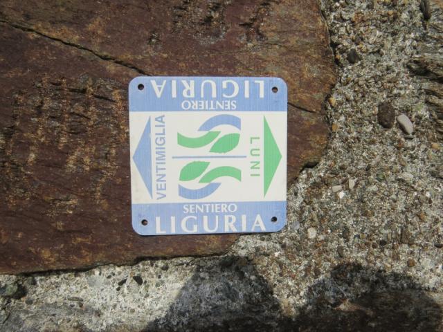 heute und in den nächsten Tagen, verläuft der Sentiero Liguria gleich wie die Via della Costa