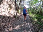 über einen alten Saumpfad wandern wir über diesen schönen Höhenweg