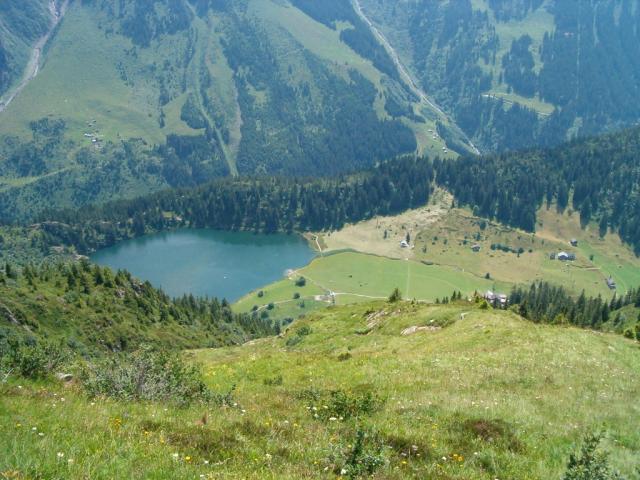 Golzernsee von oben