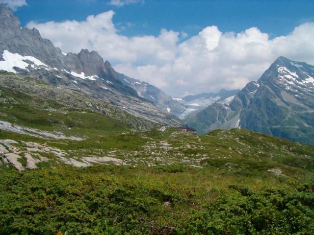 Hüfigletscher mit Gross Düssi