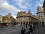 bei der Piazza Ferrari mit seinen prachtvollen Palazzi, suchen wir uns ein Restaurant für das Nachtessen