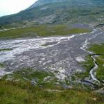 Schwemmebene vor der Hütte