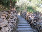 ...oft über Treppen, mit dem Ziel die Kirche in San Rocco