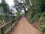 der schön ausgebaute Weg führt uns weiter rund um den Monte di Portofino