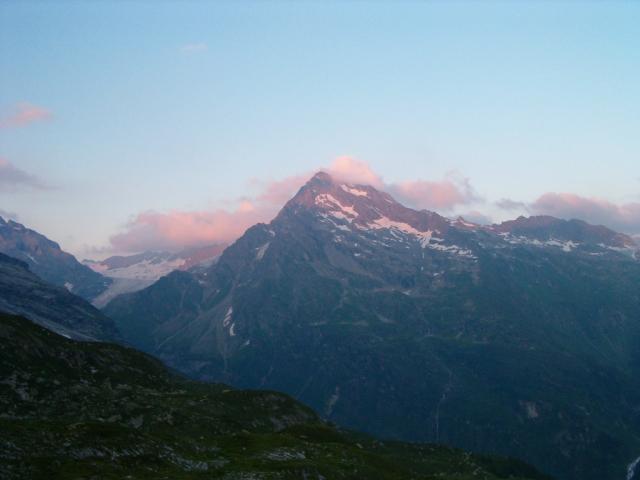 Gross Düssi im Abendrot