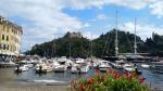 ...mit dem kleinen Hafen von Portofino
