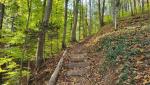 ... über Treppen und Pfade Richtung Hindere Chlapf