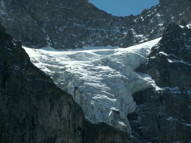 der Hangfirn unterhalb des Gross Düssi