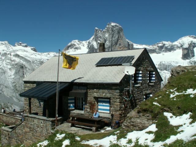 die Hüfihütte 2334 m.ü.M.